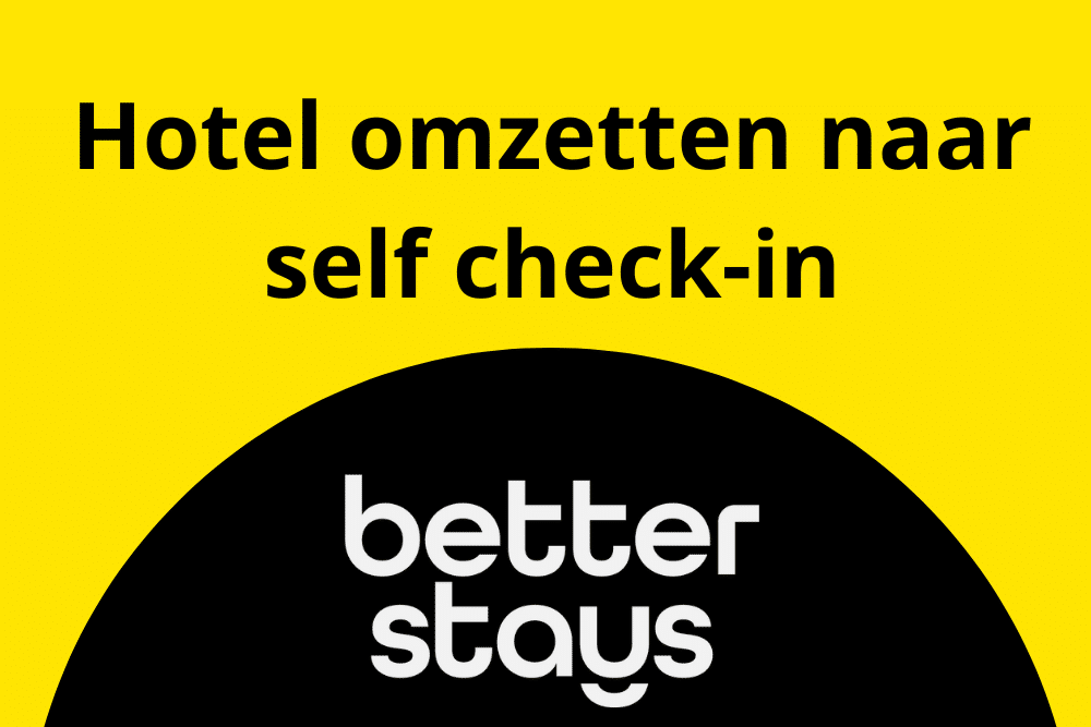 Hotel omzetten naar self check-in
